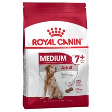 Royal Canin Medium Adult +7 - за кучета в напреднала възраст от средните породи от 11 до 25 кг., над 7-годишна възраст 10 кг.